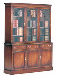 Bevan Funnel Georgian Glass Bookcase