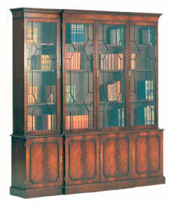 Bevan Funnell >Georgian Glass Bookcase V422