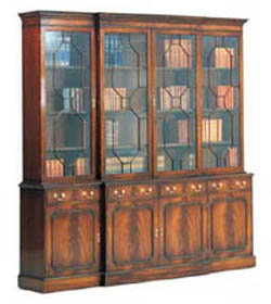 Bevan Funnell Georgian Glass Bookcase V423