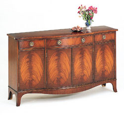 Bevan Funnell Mahogany Commode