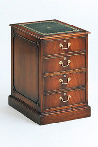 Bevan Funnell Mahogany Filing Cabinet