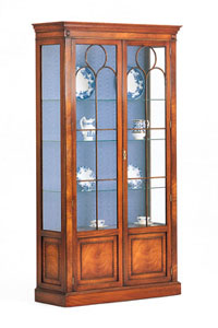 Bevan Funnel Mahogany Display Cabinet