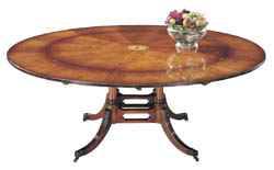 Bevan Funnell Mahogany Circular Dining Table