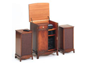 Bevan Funnell - Mahogany Chests of Drawers, TV Hi-Fi and Home Office Collection
