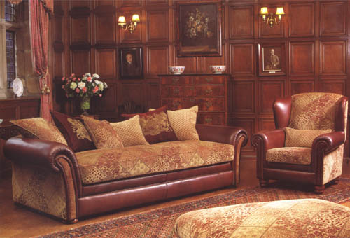Contrast Upholstery Cleveland Sofa's and Chairs