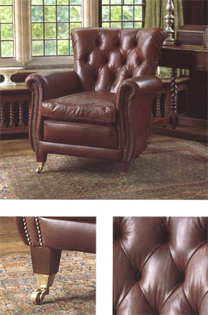 Contrast Upholstery Coleridge Chair
