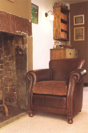 Contrast Upholstery Keats Chair