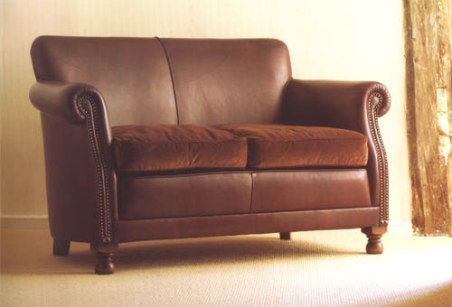 Contrast Upholstery Keats Sofa and Chairs