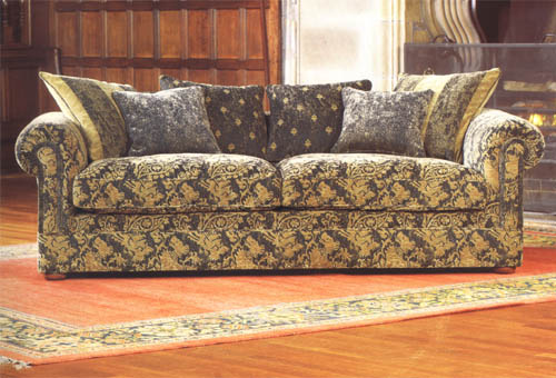 Contrast Upholstery Metropolitan Sofa and Chairs