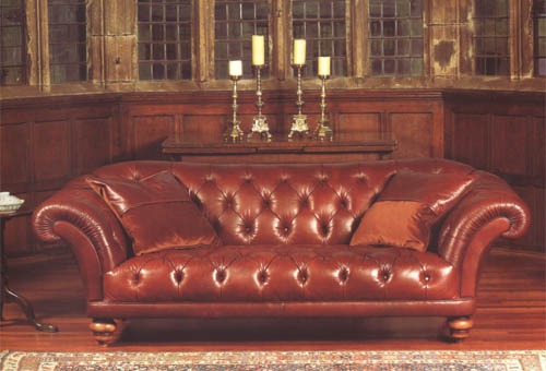 Contrast Upholstery Ribchester sofa and chairs