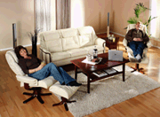 Elano Sofas and Chairs - Elano leather or fabric recliners, sofas and chairs.