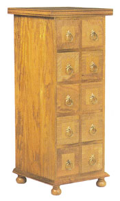 Flagstone Furniture - 10 Drawer CD Chest DWGF2