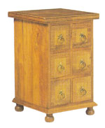 Flagstone Furniture - 6 Drawer CD Chest DWGF4