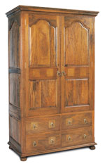 Flagstone Bedroom Furniture 2 Part Wardrobe DW01