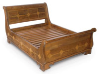 Flagstone Bedroom Furniture Sleigh Bed (5') DW34