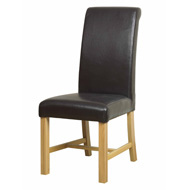 Dining Chair Brown Bi-Cast