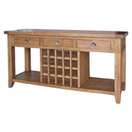 Wine Rack Sofa Table