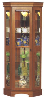 Quinn Furniture Corner Showcase