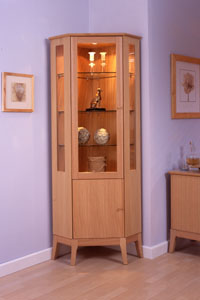 Vale Furniture Tall Corner Cabinet