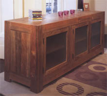 Zen Dining Furniture Glazed Sideboard