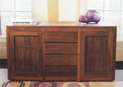 Zen Dining Furniture 2 Door, 4 Drawer Sideboard