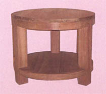 Zen Furniture Circular Lamp Table